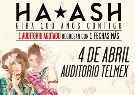 Ha Ash Anuncia M S Fechas De Conciertos Luego De Su Gran Xito Wow