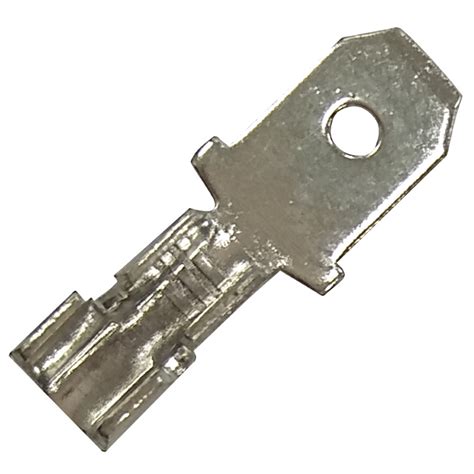 Клемма ножевая 6.3*0.8 "папа"на провод Купить в интернет-магазине - Ворон