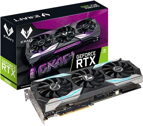 maxsun GeForce RTX 3060 iCraft OC Edtion 12G GDDR6 Vidoe Gaming ...