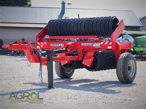 Wał posiewny GROMIX 4,5 m fi 500 mm - Agrol