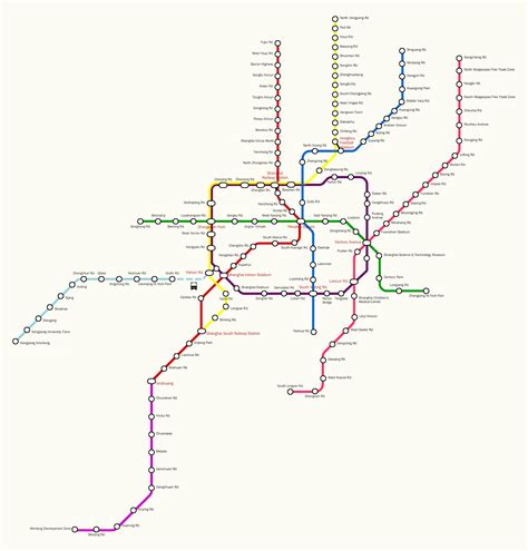 Shanghai Metro Map Shanghai Cn • Mappery