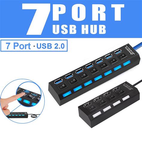 Multi Usb Hub S Parateur Usb Ports Accessoires Pour Pc