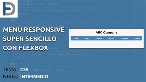 Trucos Con Flexbox 2 Menú Responsive Youtube