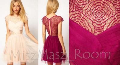 Asos Sukienka Skater Nude Tiul Koronka Nowa Oficjalne Archiwum Allegro