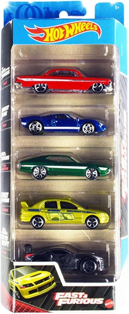Amazon Hot Wheels Fast And Furious Pack Of Toy Cars In Scale Replicas From The