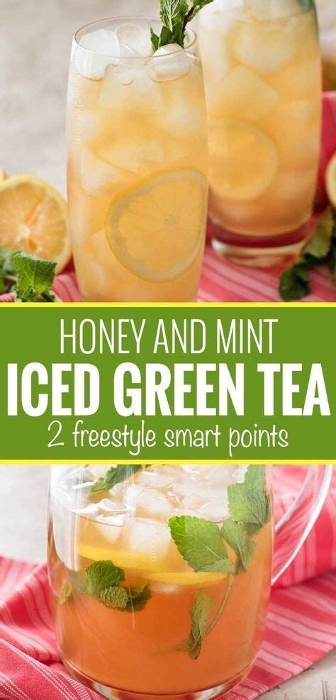 Iced Green Tea With Mint And Honey The Chunky Chef Artofit