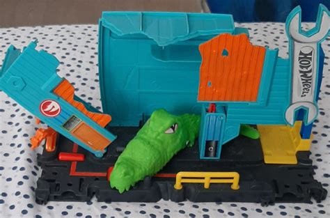 Hot Wheels City Alligator Brinquedo Para Beb S Hot Wheels Usado Enjoei