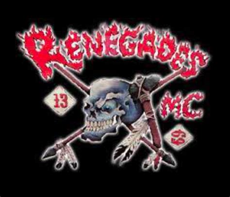 Renegades Mc Patch Logo New One Percenter Bikers