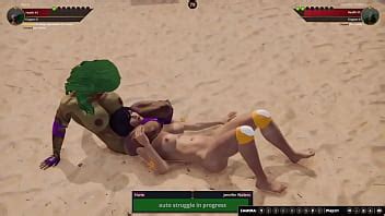 Horie VS Jennifer Walters Naked Fighter 3D XVIDEOS