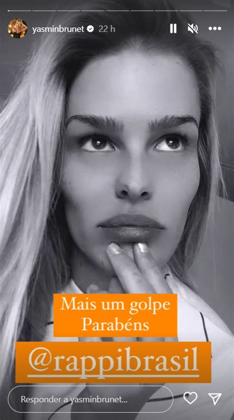 Yasmin Brunet Sofre Golpe De R Mil Em Aplicativo Inacredit Vel