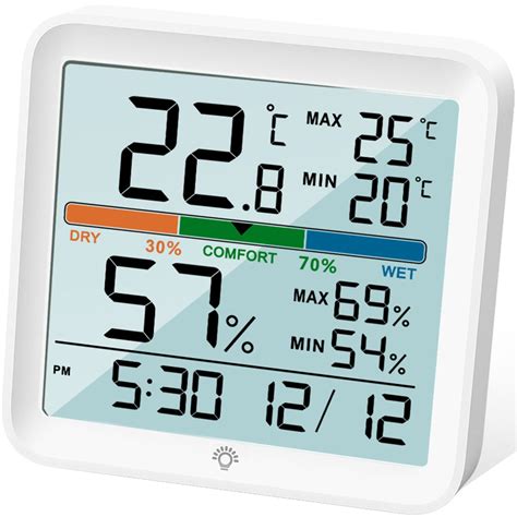 Buy NOKLEAD Hygrometer Indoor Thermometer Digital Room Humidity Gauge