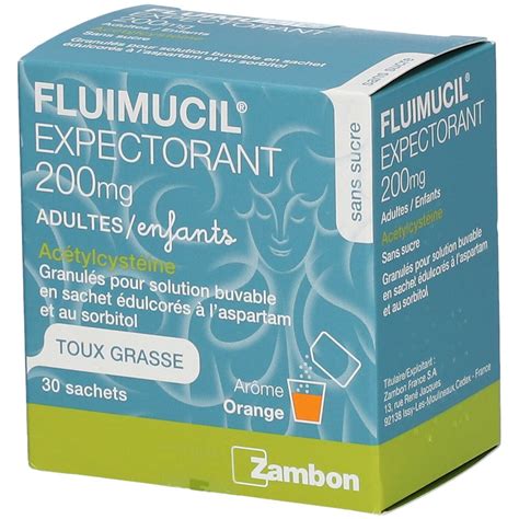 Fluimucil Expectorant Mg Pc S Redcare Pharmacie