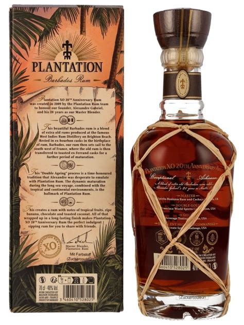 Plantation 20th Anniversary XO - Extra Old - Barbados Rum