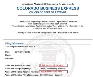 How To Apply For A Colorado Sales Tax License Quick Bookkeeping