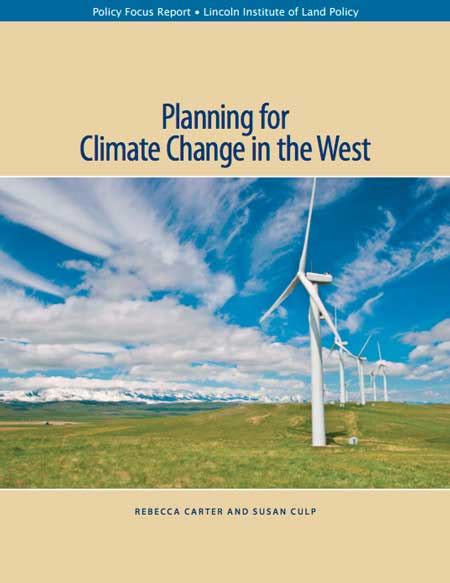 Planning for Climate Change in the West | Water Resources Research ...