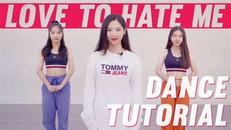 Mirrored Dance Tutorial BLACKPINK Love To Hate Me YETTA