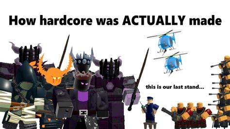 How Hardcore Mode Was ACTUALLY Created Tds Meme YouTube