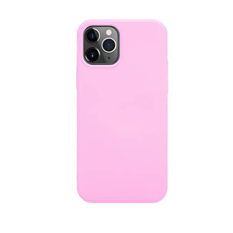 Pantone siliconen hoesje iPhone 12 Pro Max (roze) - Phone-Factory