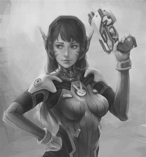 D Va Дива D Va Overwatch Overwatch Овервотч Blizzard Tim Liu Blizzard