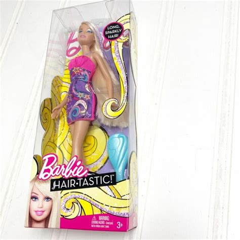 Barbie Hair Tastic 2011 Salon Hairtastic Doll Long Sparkly Blonde