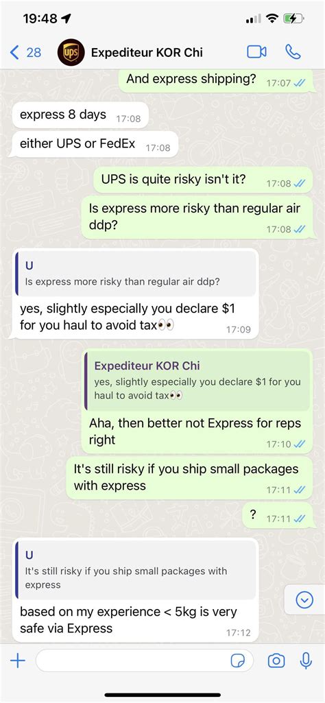 Does anyone has experience with EXPRESS shipping UPS and/or FedEX in ...