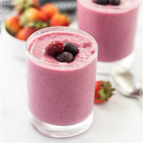 Frozen Fruit Smoothie Yogurt Recipe | Deporecipe.co