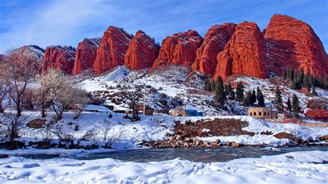 Under The Snow Of Kyrgyz Mountains Visitsilkroad