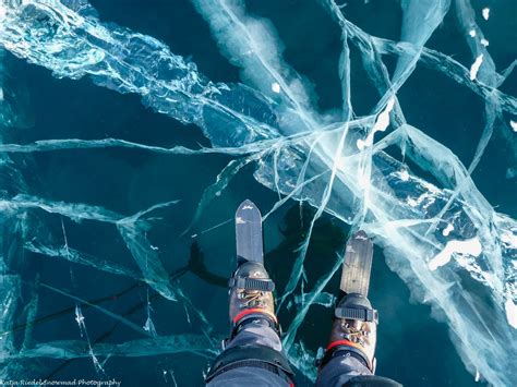 Ice Skating across Lake Baikal - Experienced by Katja Riedle