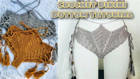 Crochet Bikini Bottom Tutorial Trident Bikini Bottom Youtube