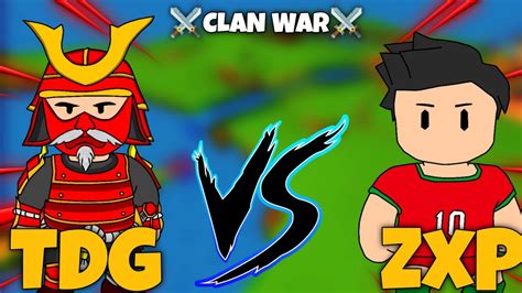 Tdg Vs Zxp Stumble Guys Clan War Epic Versus Youtube