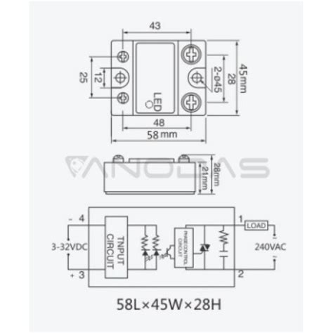 Ssr Rel Ym Da Zero Crossing A Vdc Yumo