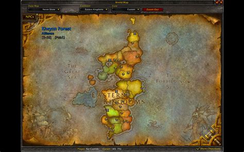 Wow Zonelevelinfo Addon Dragonflight Wrath Of The Lich King Classic 2025