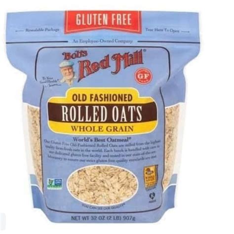 Promo Bob Red Mill Brm Rolled Oat Old Fashioned Gluten Free907G Whole