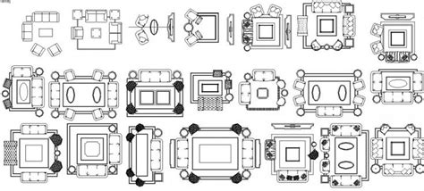 living room cad blocks autocad file - Cadbull