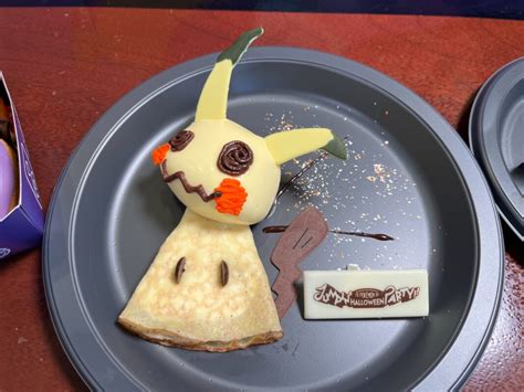 Dj Pikachu Party Plate Mimikyu S Milk Mousse Crepe And More Adorable