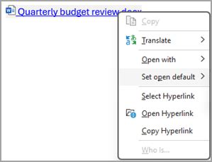Open file links directly in Microsoft 365 desktop apps from Teams and ...