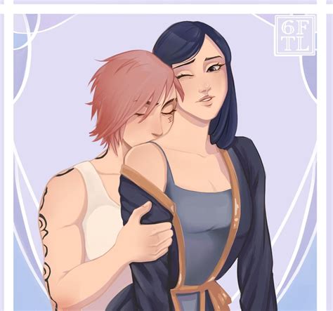 Caitlyn Vi And Arcane Vi League Of Legends And More Drawn By Ft Tall Lesbian Danbooru