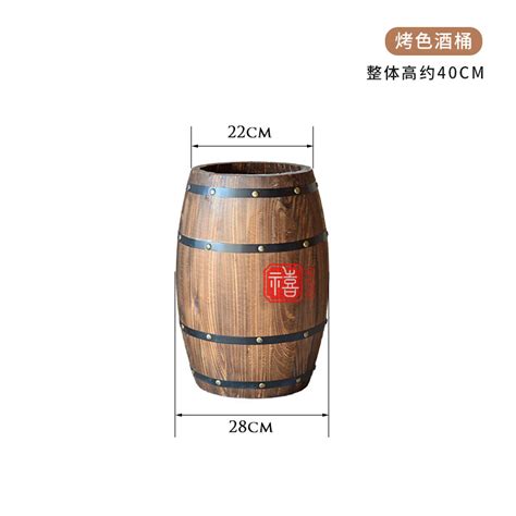 Lawn Wedding Welcome Area Ornaments Wine Barrel Decoration Oak Barrel