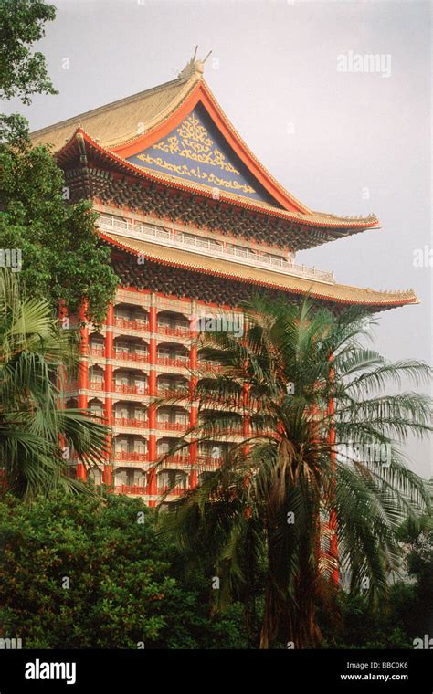 Taiwan Taipei Grand Hotel Stock Photo Alamy