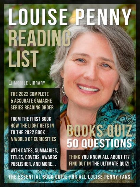 Louise Penny Reading List and Books Quiz - OC Public Libraries - OverDrive