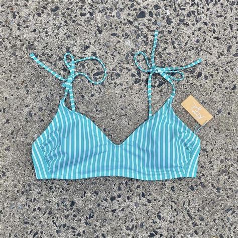 Kona Sol Bikini Top Size Xl New With Tags Swim Bikini Depop