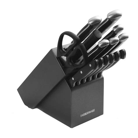 Farberware 15 Pc Knife Block Set Color Black Jcpenney