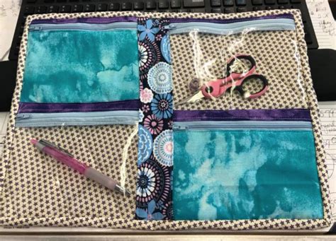 4 Zip Organizer Pattern Video Course Crafty Gemini