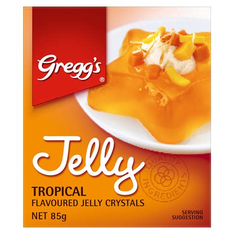 greggs tropical jelly  greggs  zealand products heinz