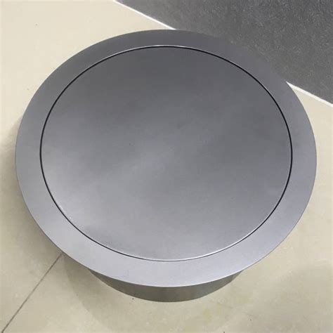 Table Top Embedded Lid Swing Lid Trash Can Stainless Steel Decorative