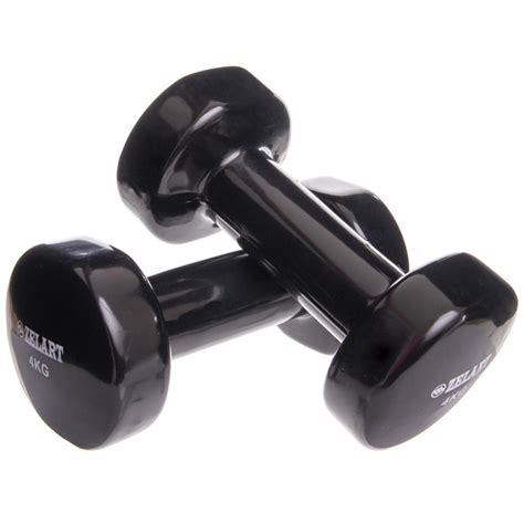 Гантели для фитнеса с виниловым покрытием Zelart Beauty (2x4кг) TA-5225 ...