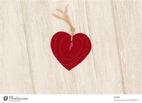 Valentinstag Rote Herzen Auf Grauem Holzgrund Ein Lizenzfreies Stock