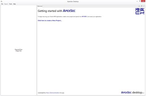 Running Apexsec Apexsec