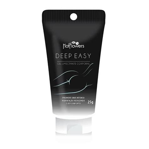 Gel Para Sexo Anal Deep Easy 25g Hot Flowers Salliencia
