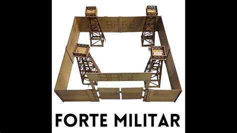 Unboxing Forte Militar Soldadinhos Veículo e Forte militar mdf